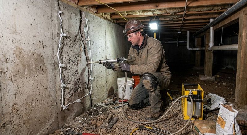 Basement Foundation Repair in Bristol County, RI