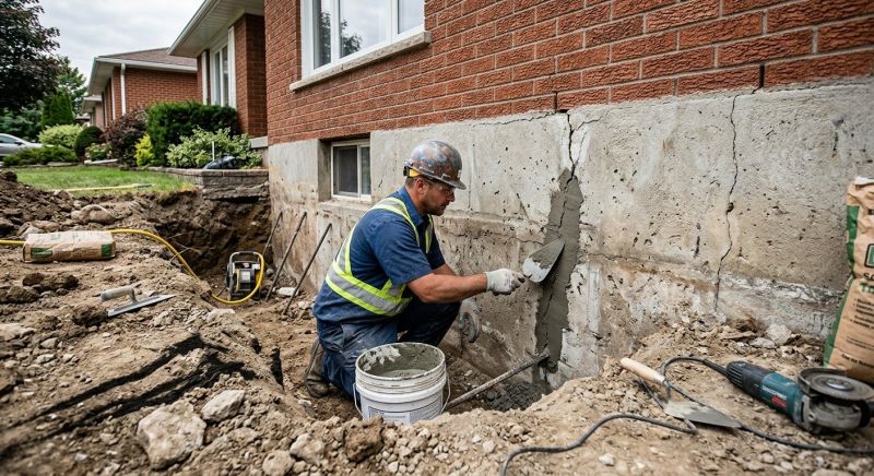 Basement Foundation Repair in Riverside, RI