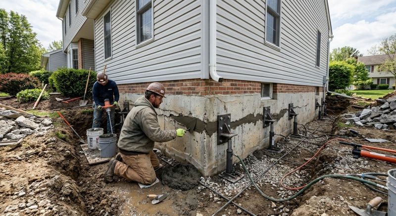 Basement Foundation Repair in Westport, MA