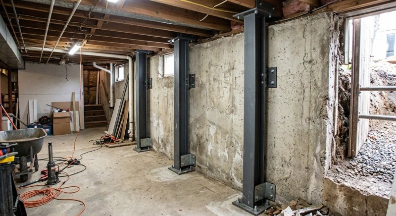 Basement Stabilization in Newport, RI