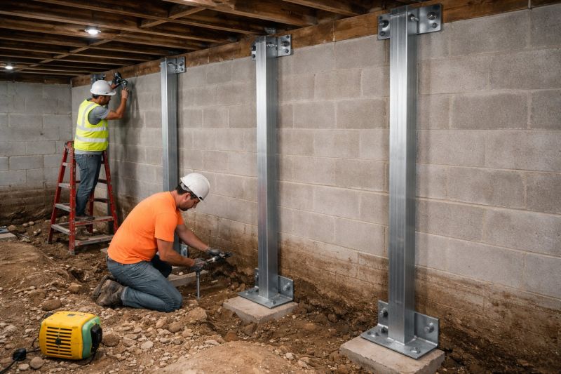 Basement Stabilization in Newport, RI