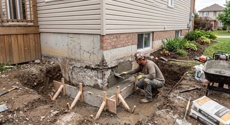 Building Foundation Repair in East Providence, RI