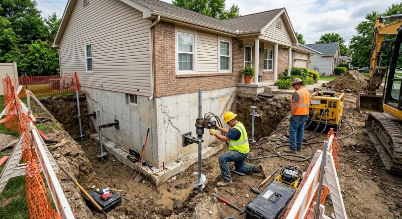Building Foundation Repair in Wakefield, RI