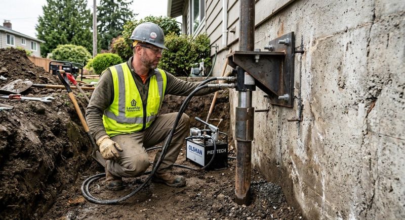 Concrete Foundation Leveling in Bradford, RI