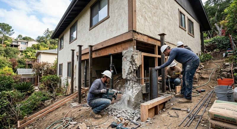Concrete Foundation Repair in East Providence, RI