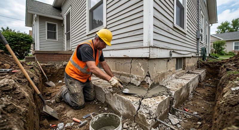 Concrete Foundation Repair in Newport, RI