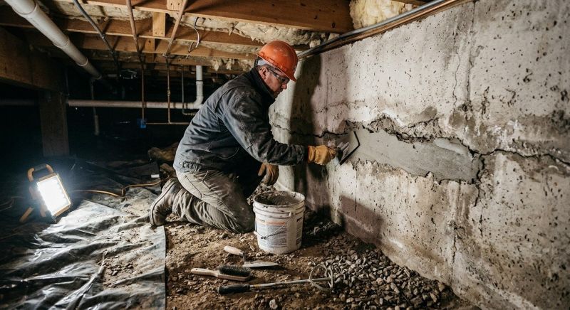 Concrete Foundation Repair in Newport, RI