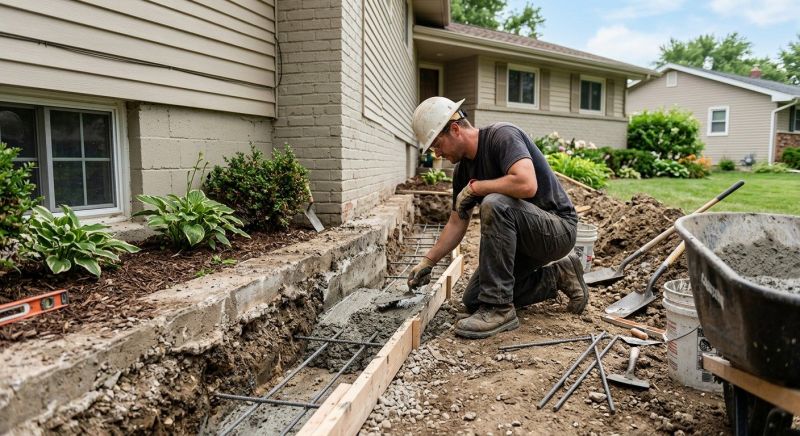 Concrete Foundation Repair in North Dartmouth, MA