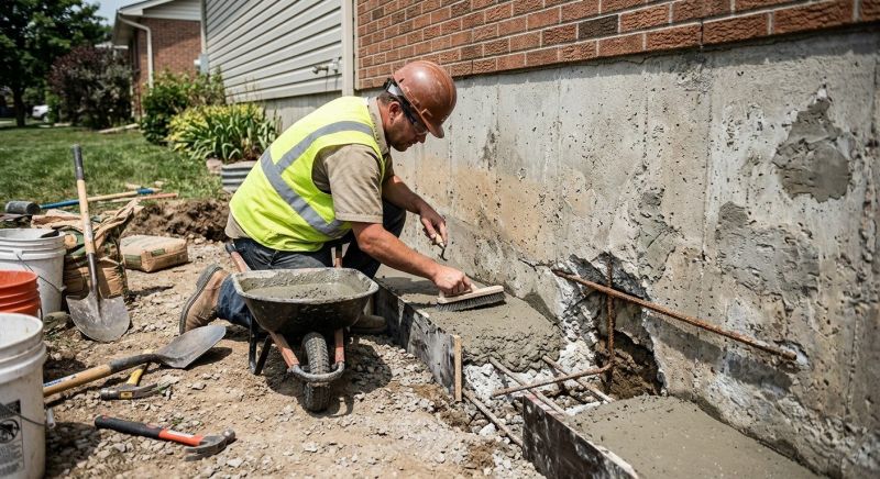 Concrete Foundation Repair in Somerset, MA
