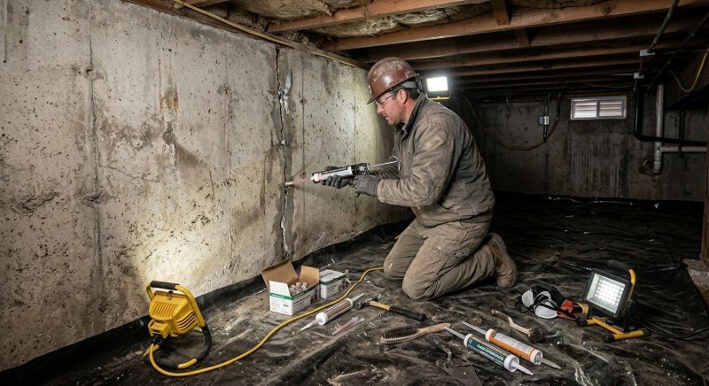Concrete Foundation Repair in Swansea, MA