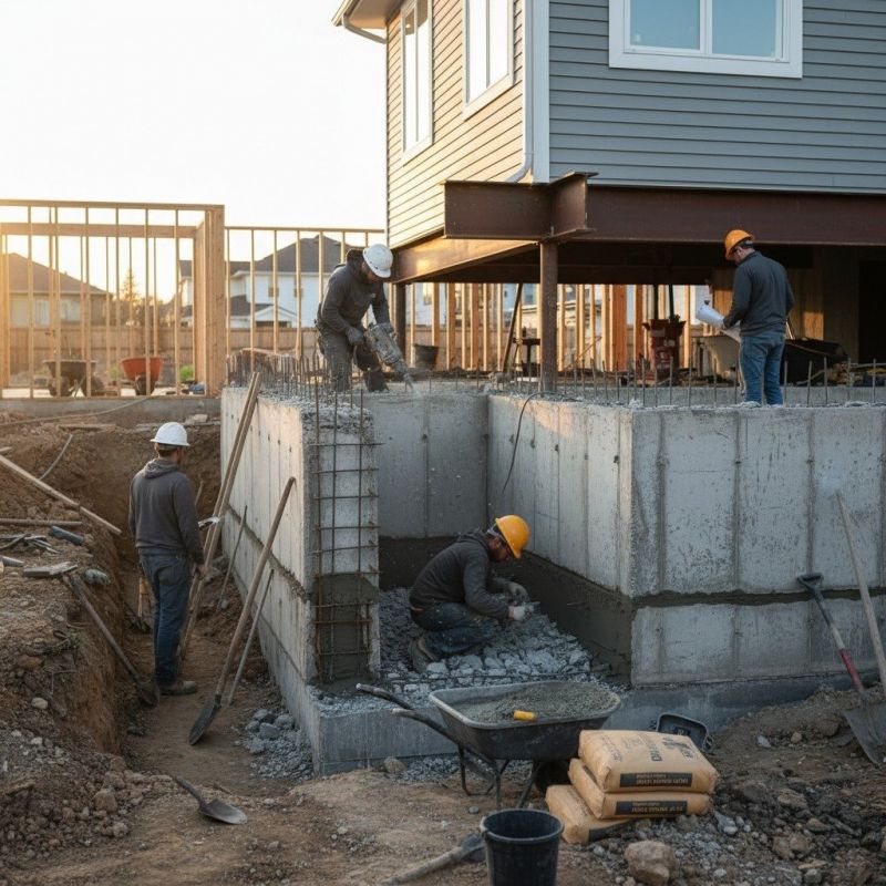 Concrete Foundation Repair in Washington County, RI