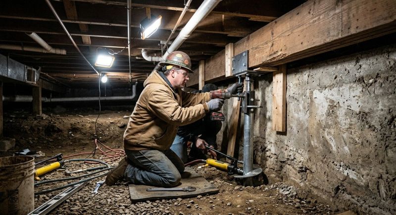 Crawlspace Foundation Repair in Wakefield, RI