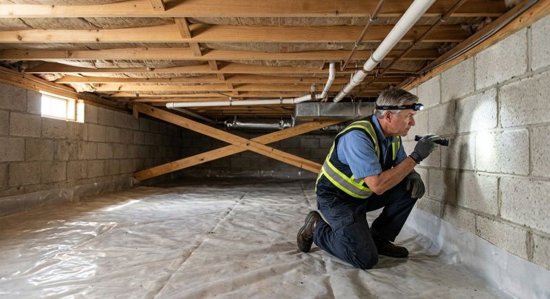 Crawlspace Repair in Newport, RI