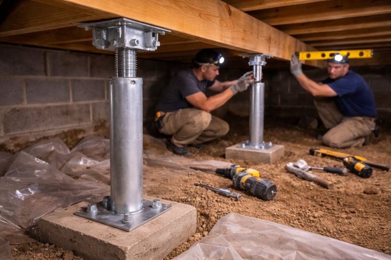 Crawlspace Structural Repair in Newport, RI