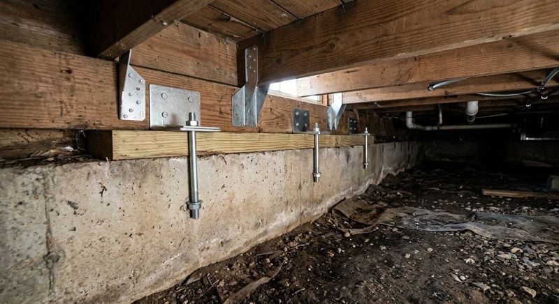 Crawlspace Structural Repair in Newport, RI