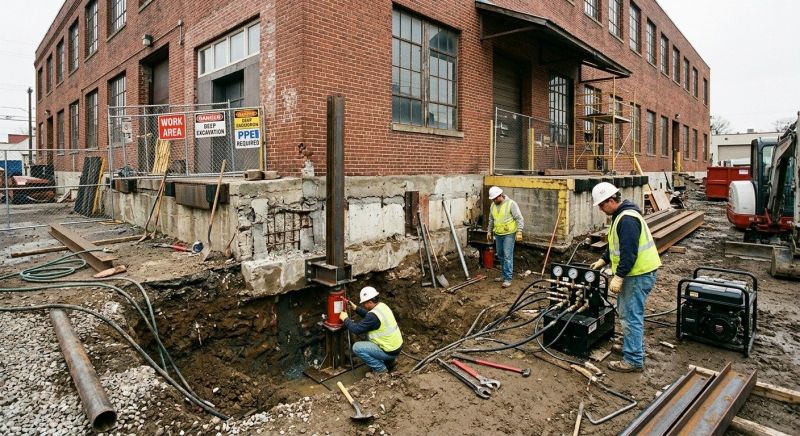 Emergency Foundation Repair in Newport, RI