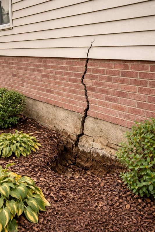 Foundation Crack Repair in East Greenwich, RI