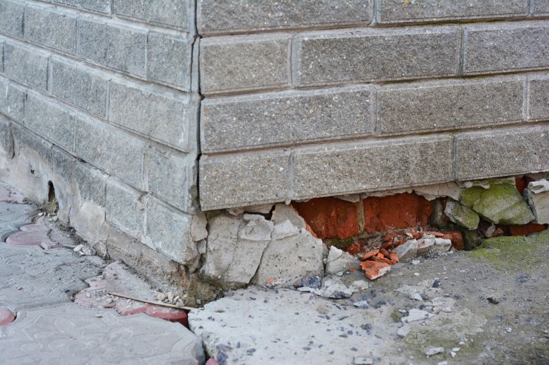 Foundation Damage Repair in South Dartmouth, MA