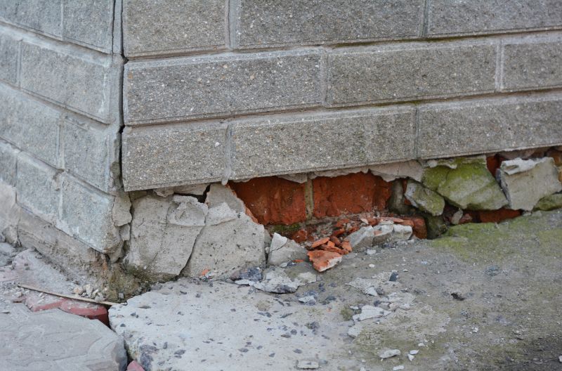 Foundation Damage Repair in Warwick, RI