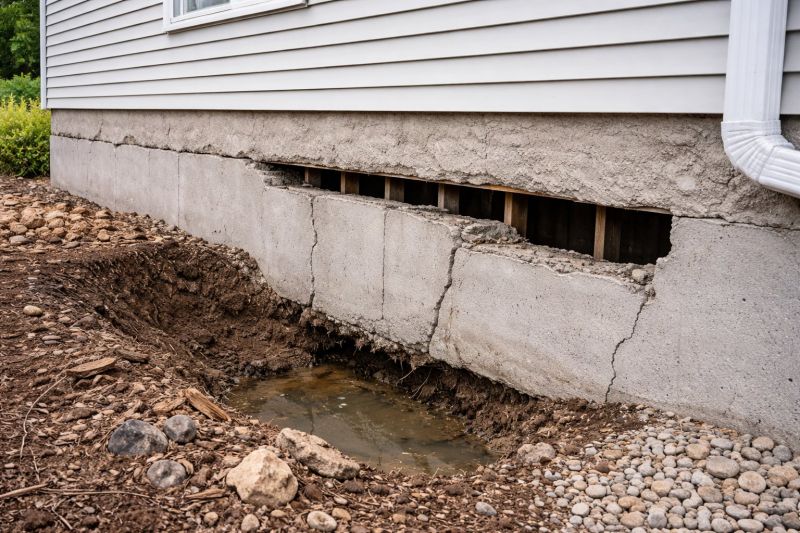 Foundation Damage Repair in Westport, MA