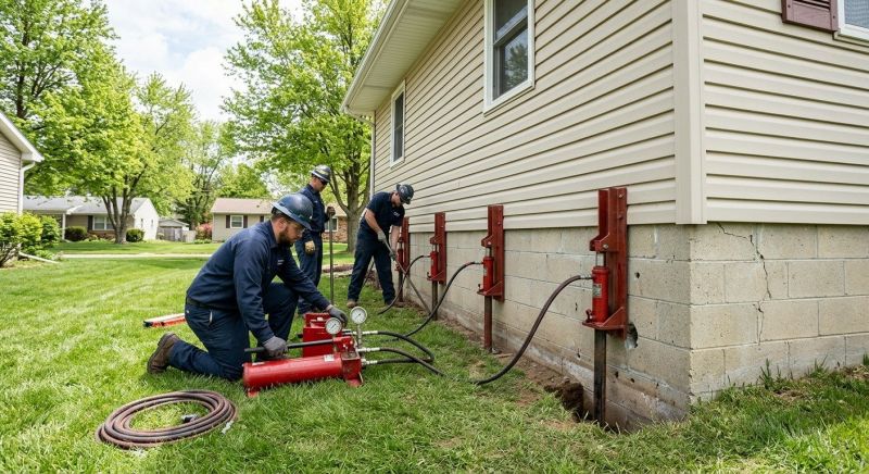 Foundation Jacking in Barrington, RI