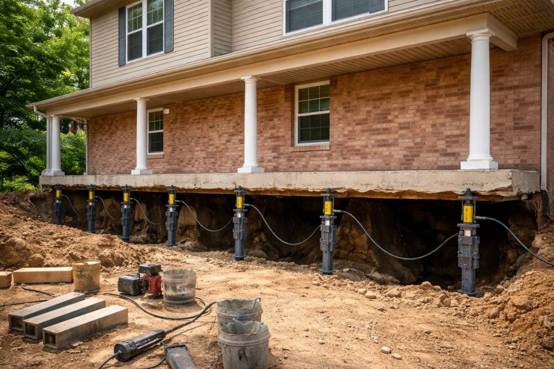 Foundation Jacking in Newport, RI