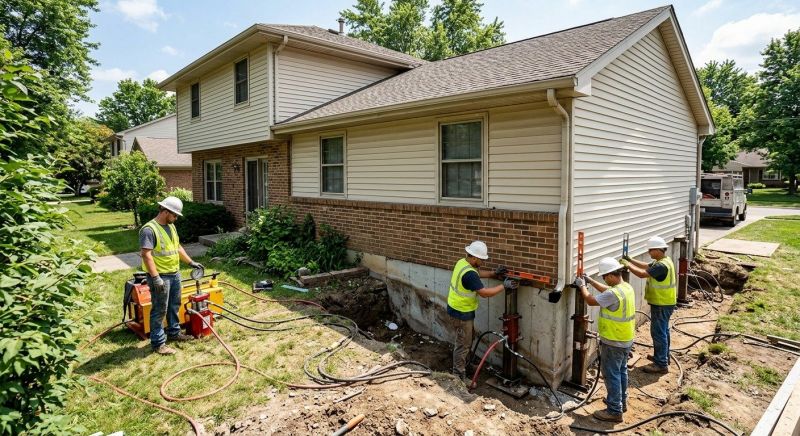 Foundation Jacking in North Kingstown, RI