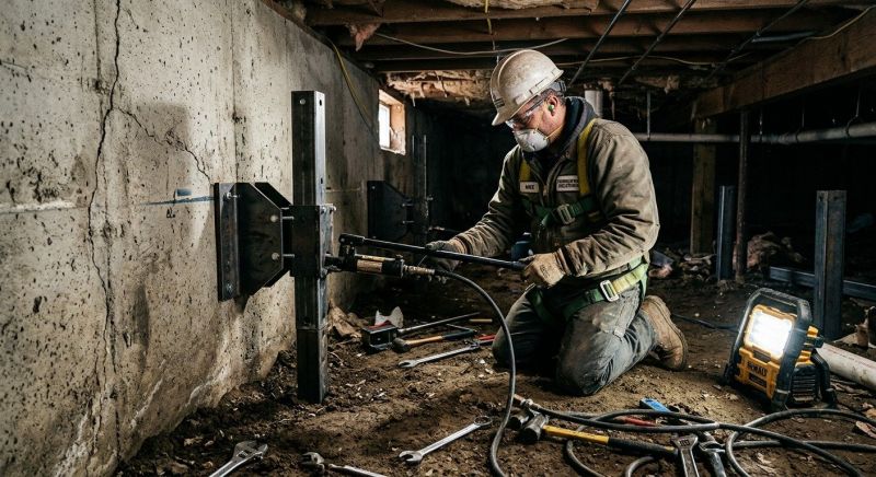Foundation Lifting in Exeter, RI