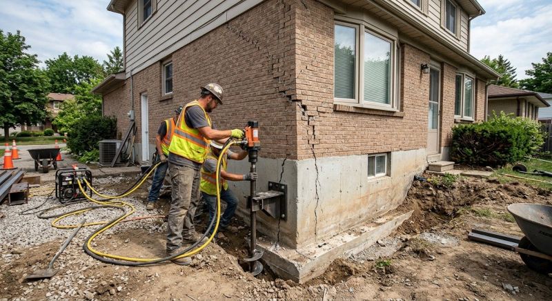 Foundation Lifting in Providence, RI