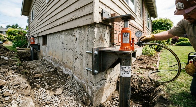 Foundation Lifting in South Dartmouth, MA