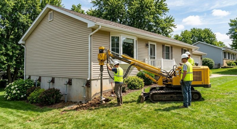 Foundation Raising in Barrington, RI