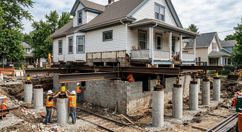Foundation Raising in Coventry, RI