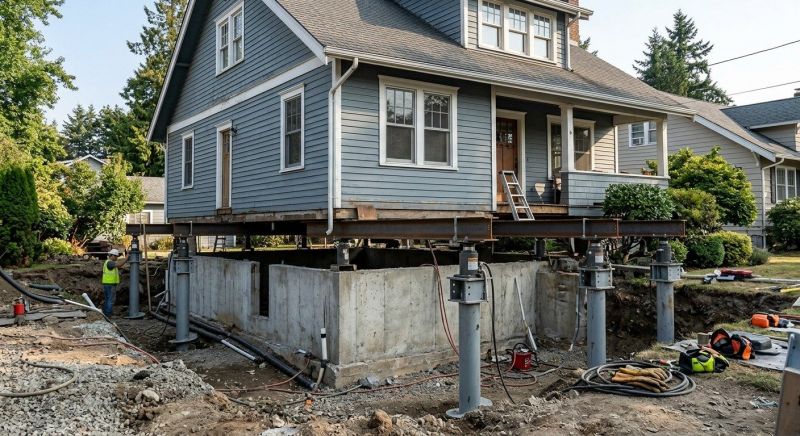 Foundation Raising in New Bedford, MA