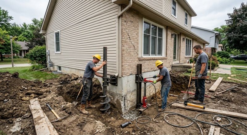 Foundation Repair in Bradford, RI