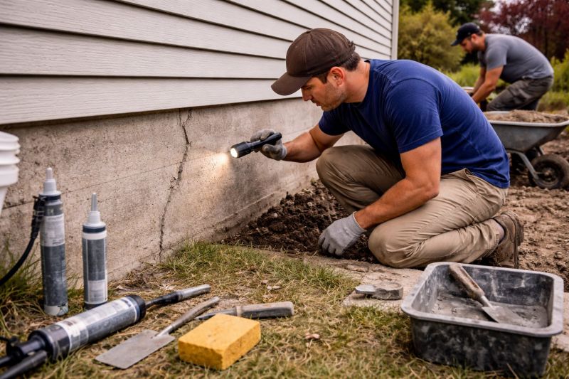 Foundation Repair in Little Compton, RI