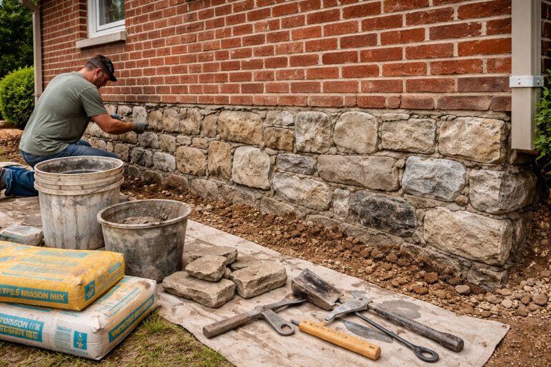 Foundation Restoration in Newport, RI