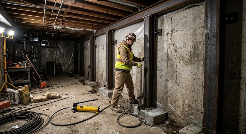 Foundation Stabilizing in Bristol, RI