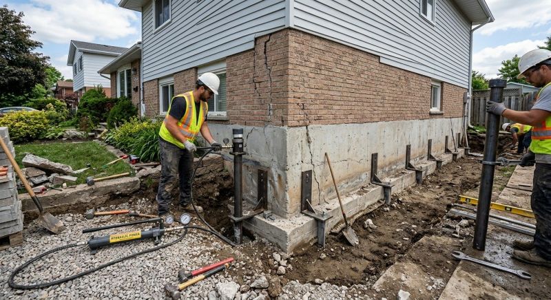 Foundation Stabilizing in Jamestown, RI