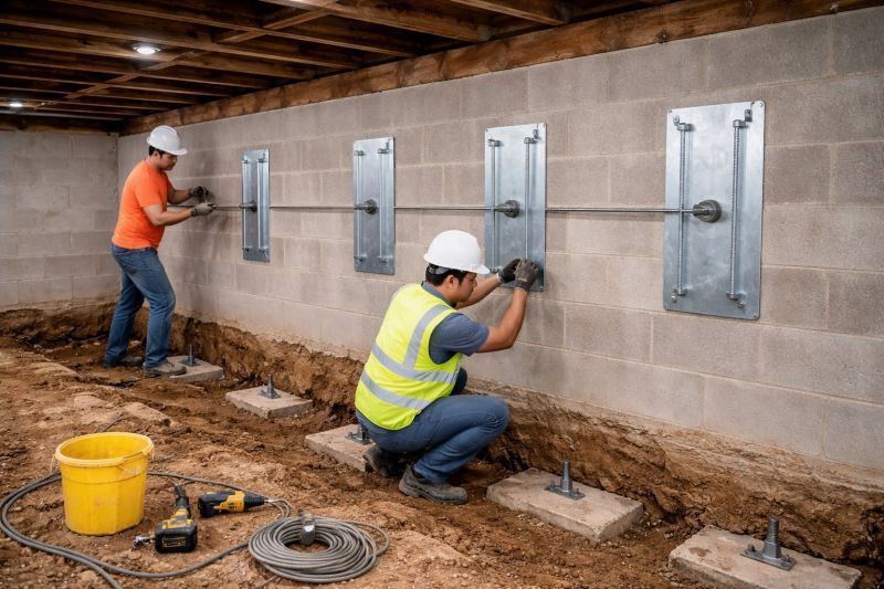 Foundation Stabilizing in New Bedford, MA