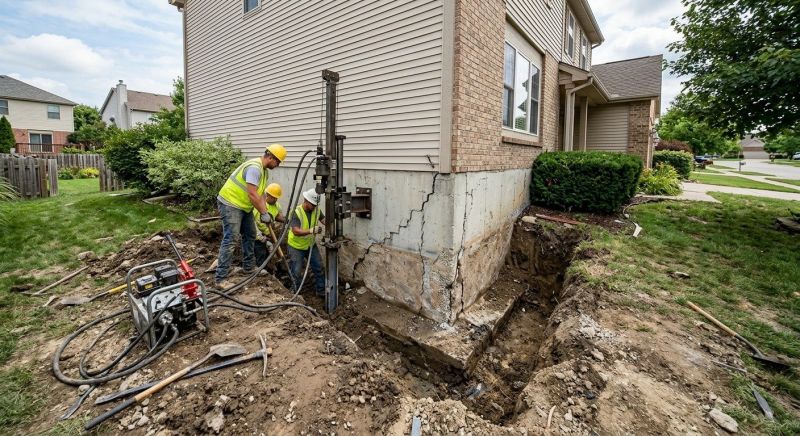 Foundation Stabilizing in Providence, RI