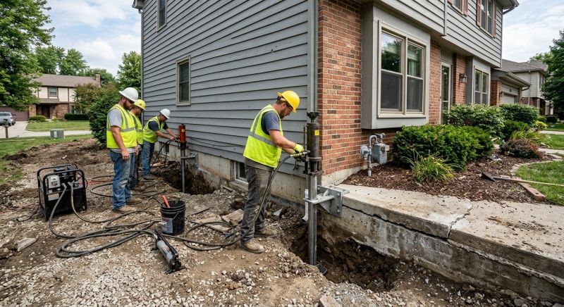 Foundation Stabilizing in Somerset, MA