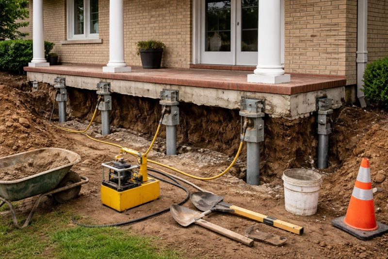 Foundation Stabilizing in South Dartmouth, MA