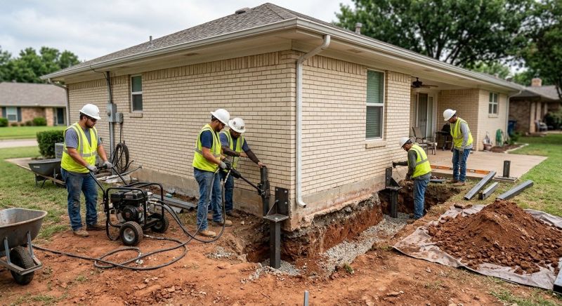Foundation Stabilizing in Warren, RI