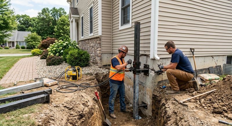 Foundation Stabilizing in West Greenwich, RI