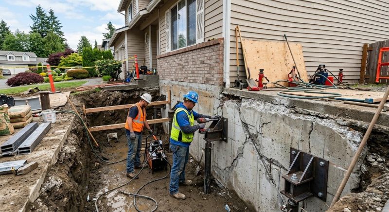 Foundation Structural Repair in Bristol County, RI