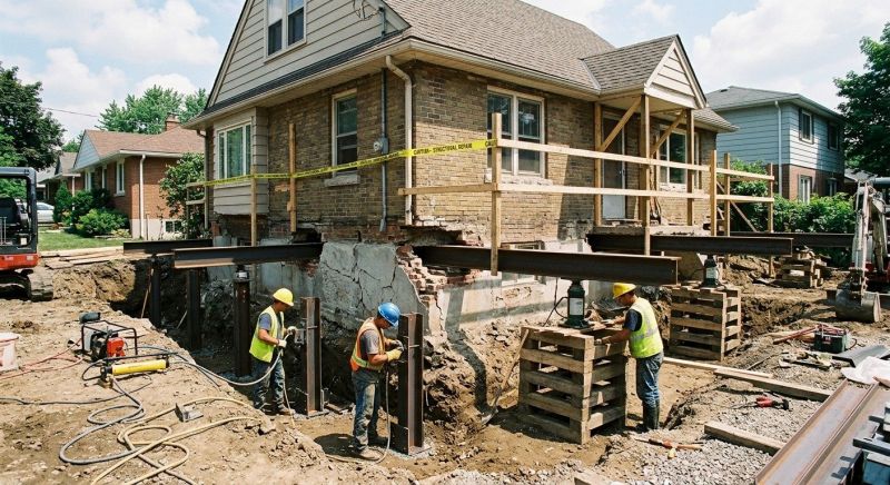 Foundation Structural Repair in Cranston, RI