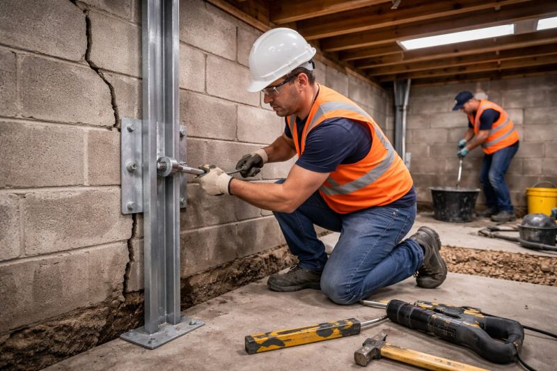 Foundation Structural Repair in East Providence, RI
