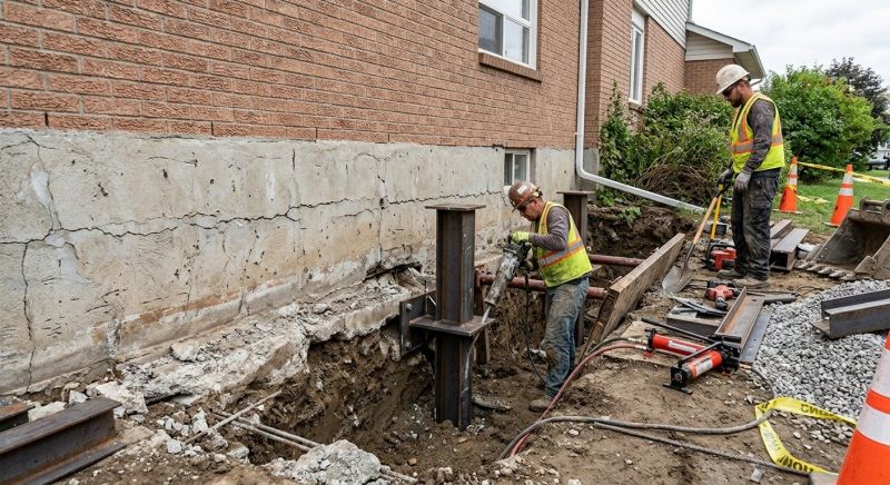 Foundation Structural Repair in Riverside, RI