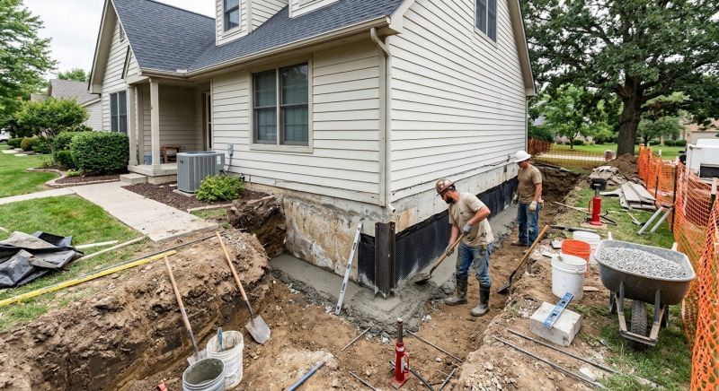 Foundation Structural Repair in Warren, RI