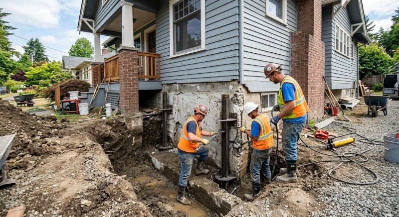 Foundation Structural Repair in Warwick, RI